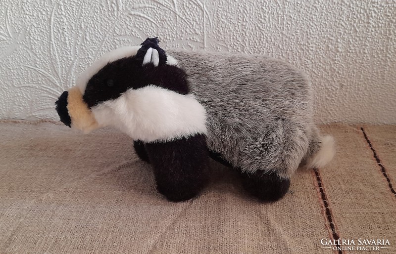 Plush badger figure 30 cm