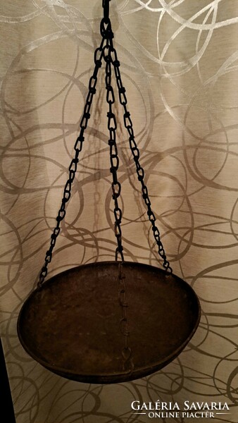 Antique market bucket scale (10 kg) for sale!