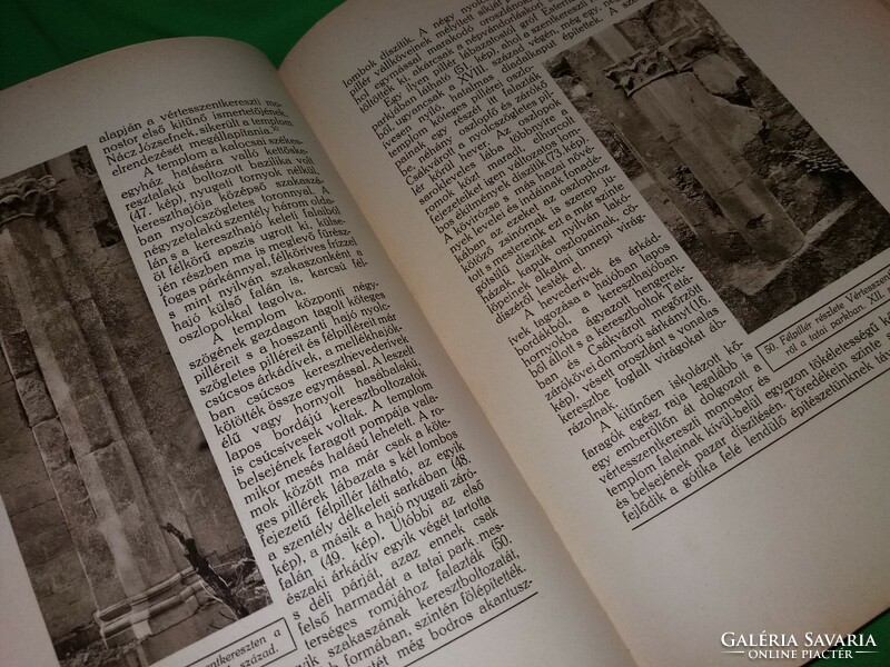 1927. Divald Kornél: Magyarország művészeti emlékei a képek szerint Magyar Királyi Nyomda