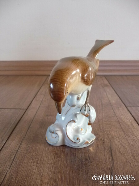 Old Herend porcelain bird