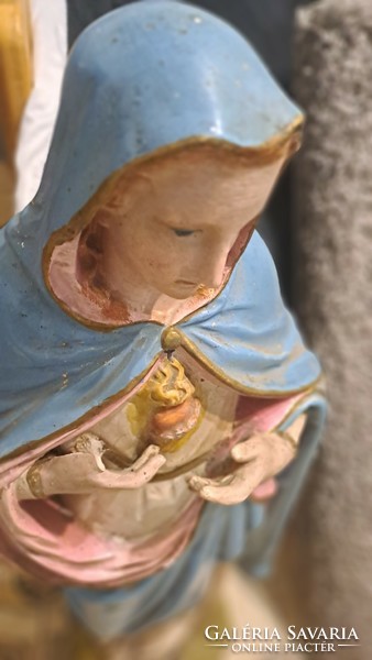 Huge antique statue of Mary 78 cm