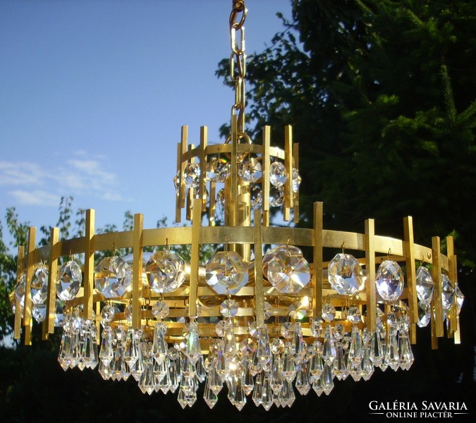 Swarovski crystal chandelier 6+1 burners