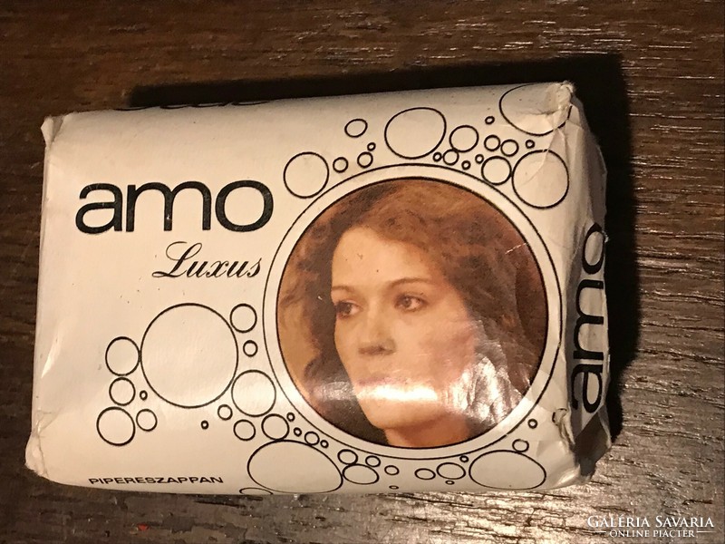 Amo luxury toilet soap. In original packaging.