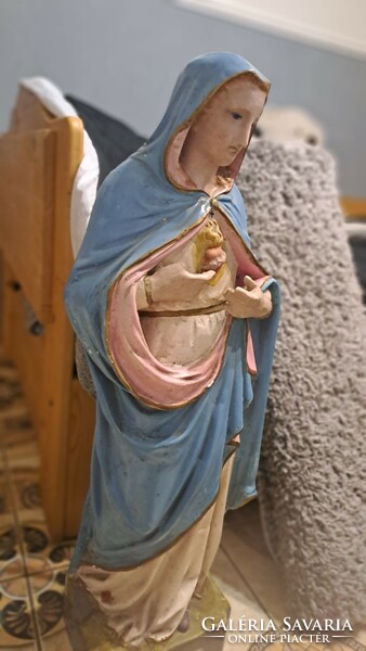 Huge antique statue of Mary 78 cm