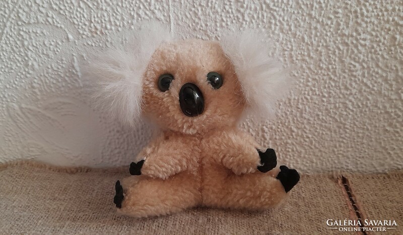 Retro  plüss figura -  baby koala -