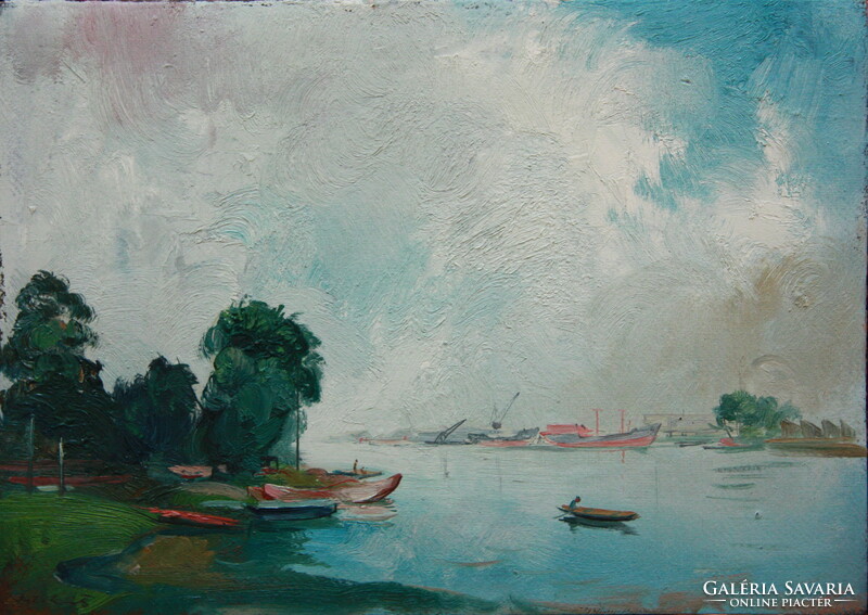 Kálmán Istókovits - Újpest bay, 1954