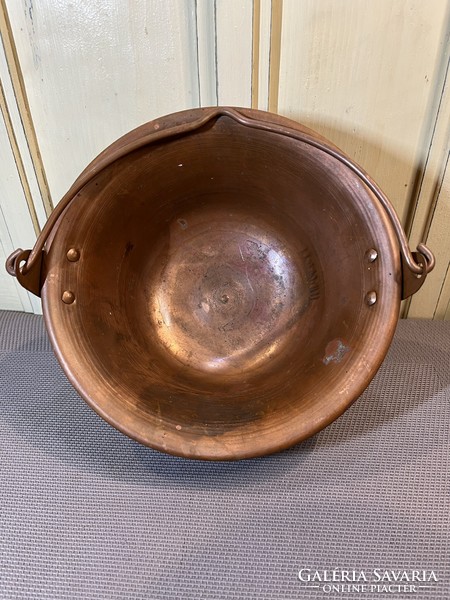 Copper offering cauldrons