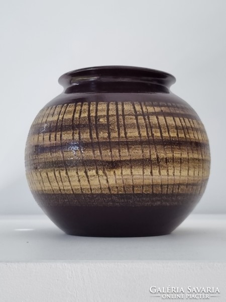 Judit Karsay modern style applied art ceramic vase