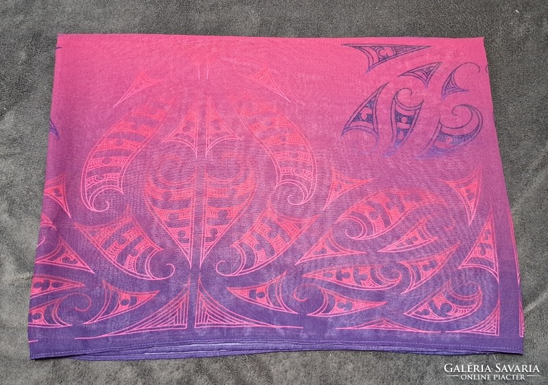 Purple women's scarf, stole (l4199)