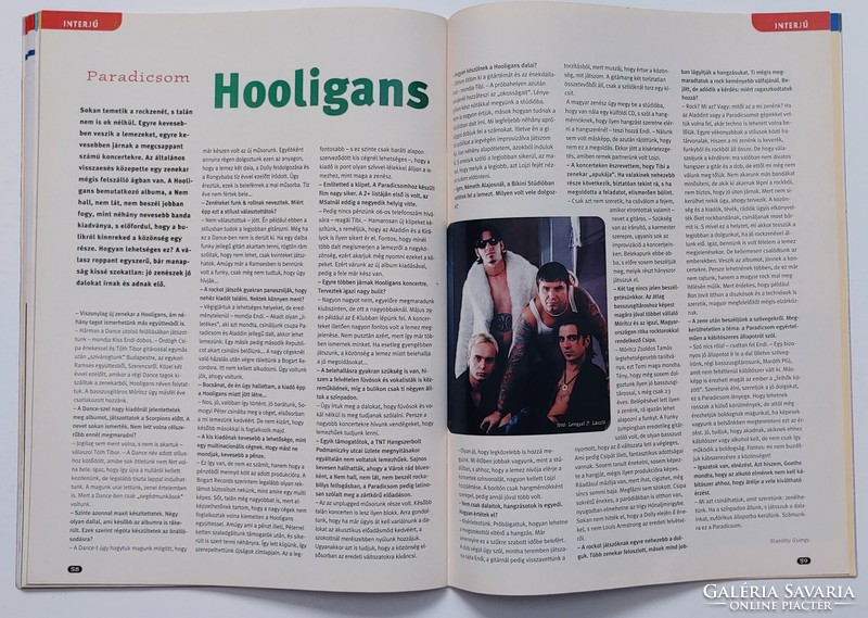 Music magazine 98/4 - Péter kaszás hooligans bacsó kristóf bornai tibor paul motian trio