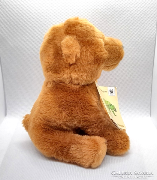 Wwf brown bear plush figure