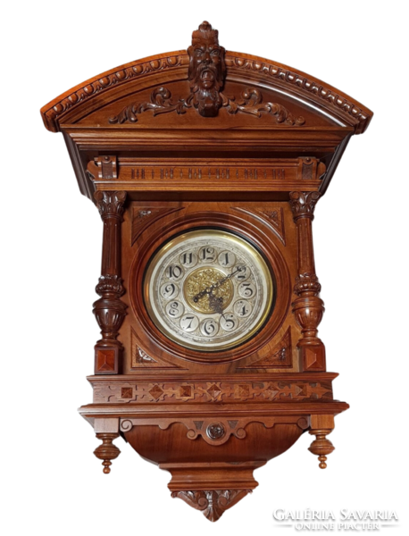 Restored antique Renaissance library clock