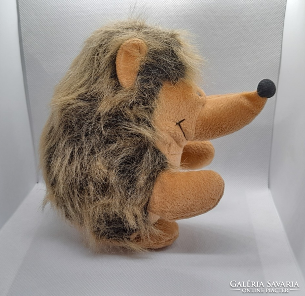 Charming hedgehog plush figure