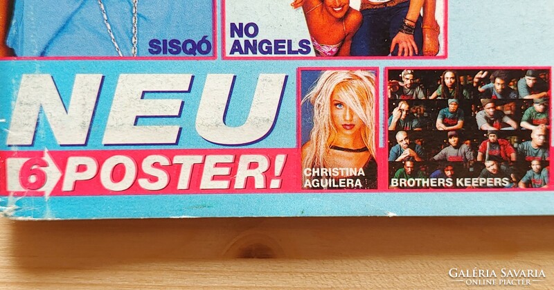Yam magazin 01/6/27 Madonna No Angels Sisqó Aguilera Bizkit Linkin BSB Crazy Town Halliwell