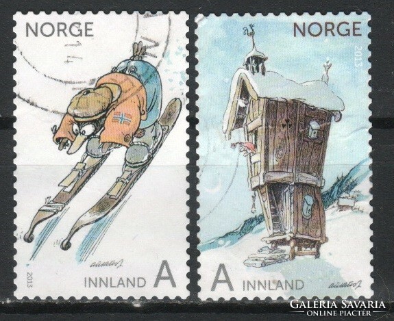 Norvégia 0311  Mi 1833-1834      4,50 Euró