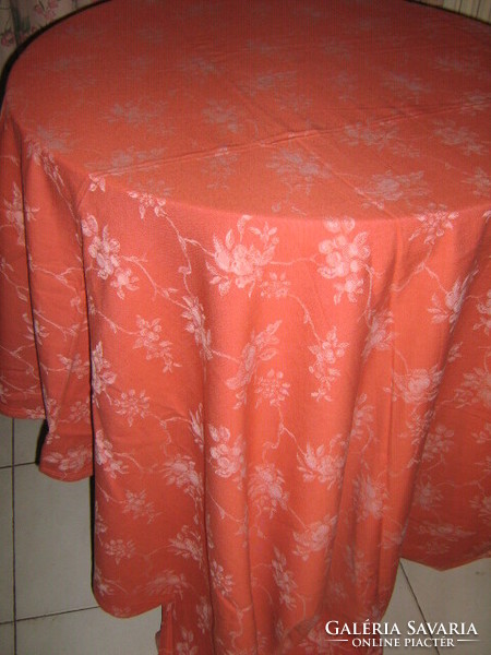 Beautiful vintage woven damask tablecloth