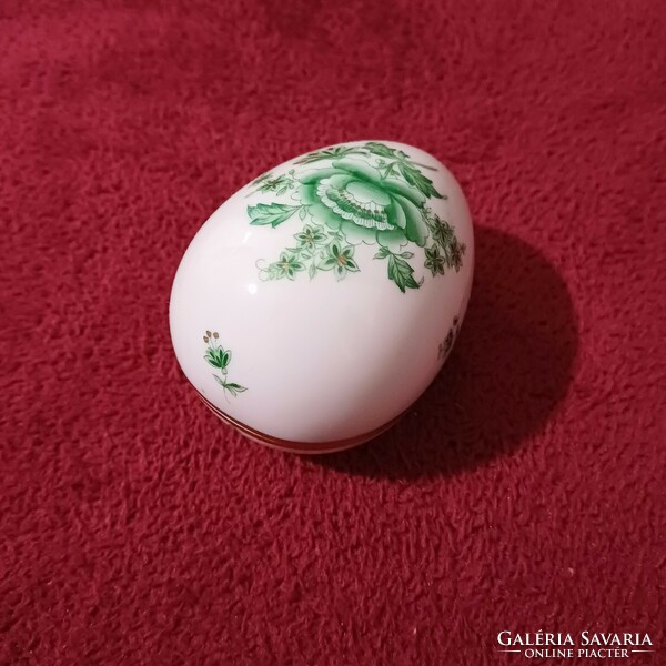 Herend bonbonier porcelain egg