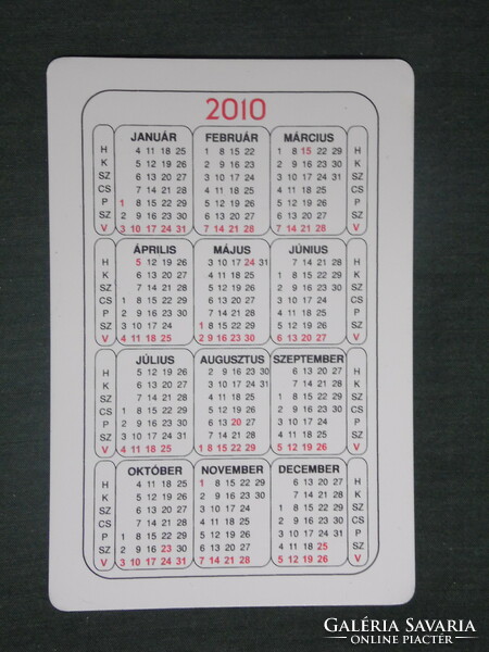 Card calendar, répásy chrono watch salon, Pécs, tissot watch, 2010