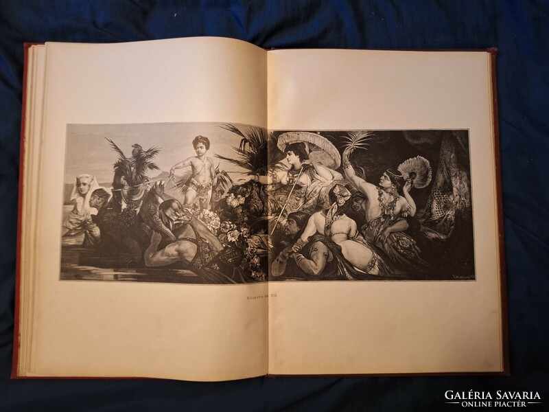 1893 Verlag franz bondy wien gigantic hans makart album -41x30 cm art nouveau hardback-cheap!