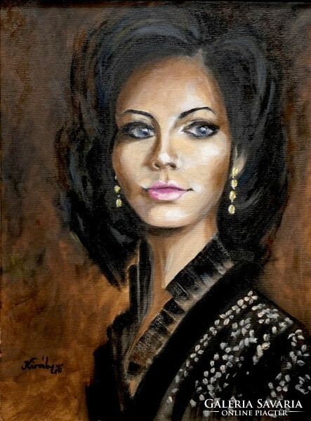 Aida - 40 x 30 cm oil painting