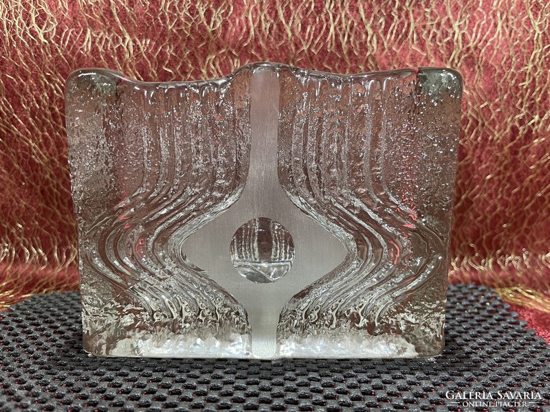 Walther crystal vase