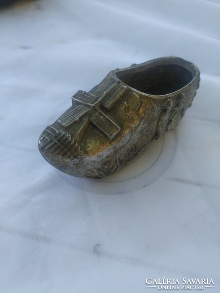 Copper shoes, ashtray for sale!