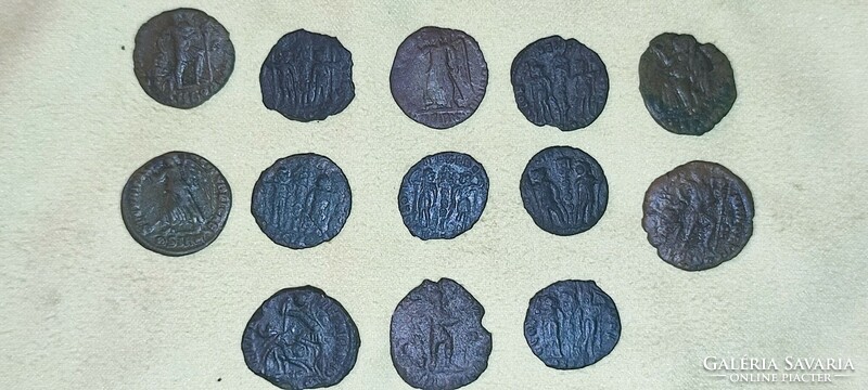 Roman bronze coins