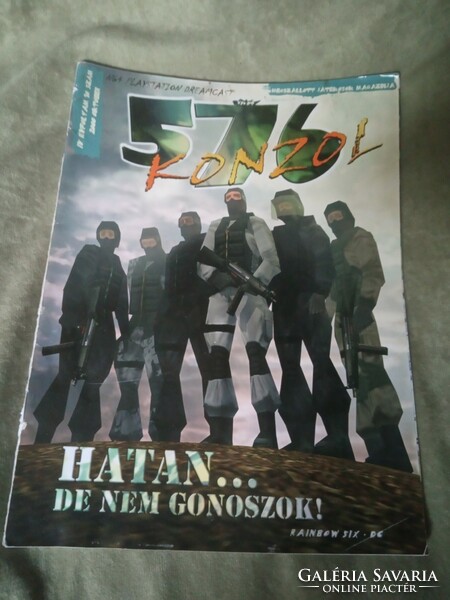 576 Konzol magazin  2000 / 10 ! Október !