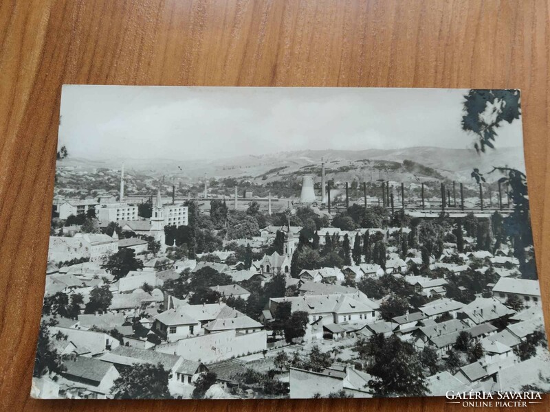 Old postcard, old, 1957
