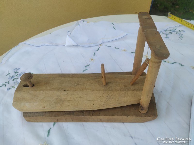 Old, wooden mousetrap for sale! Handmade, signed wooden mousetrap!