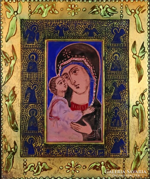 1P176 Mayer Berta : "Madonna"33.5 x 28.5 cm