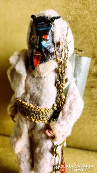 Approx. 1928 Kind Krampus very old Christmas decoration Christmas tree ornament cotton figure