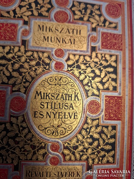1910. Révai brothers - mikszáth k. His works-- Móses Rubinyi. Mikszáth's style and language-gottermayer k.