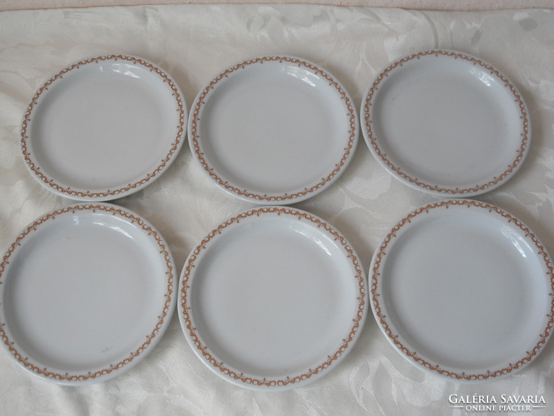 Alföldi porcelán süteményes tányér ( 6 db. )