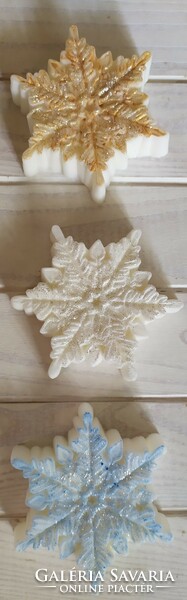 Snowflake soap 1 pc.