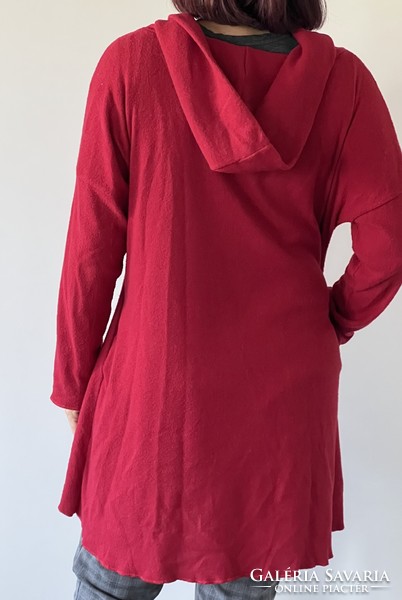 Piros oversized tunika, ruha M/L