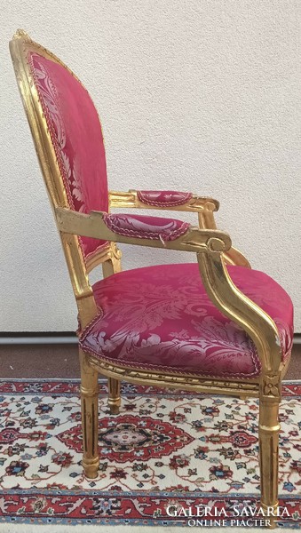 Neo-baroque gilded arm chair armchair. Negotiable!!