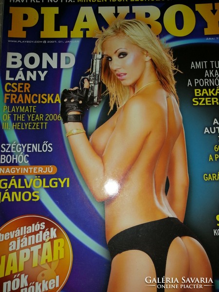 Playboy magazin 2007.jan.