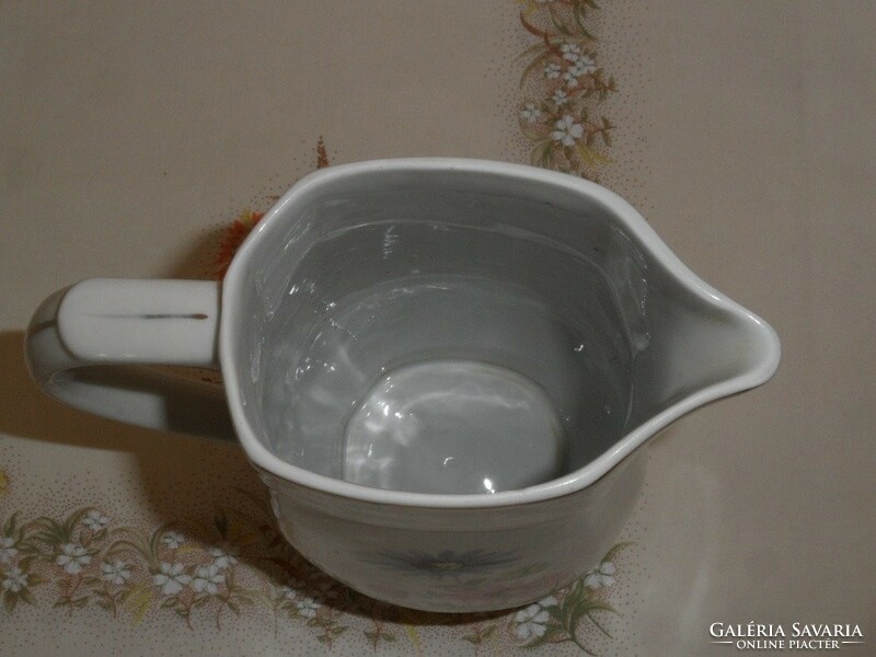 Drasche porcelain flower jug, spout