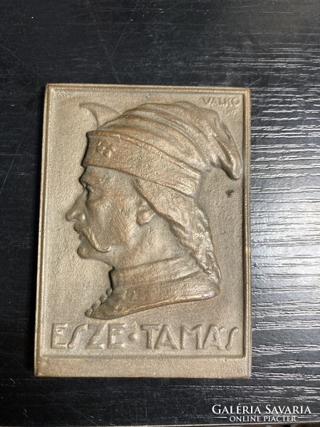 Tamás Esze memorial plaque
