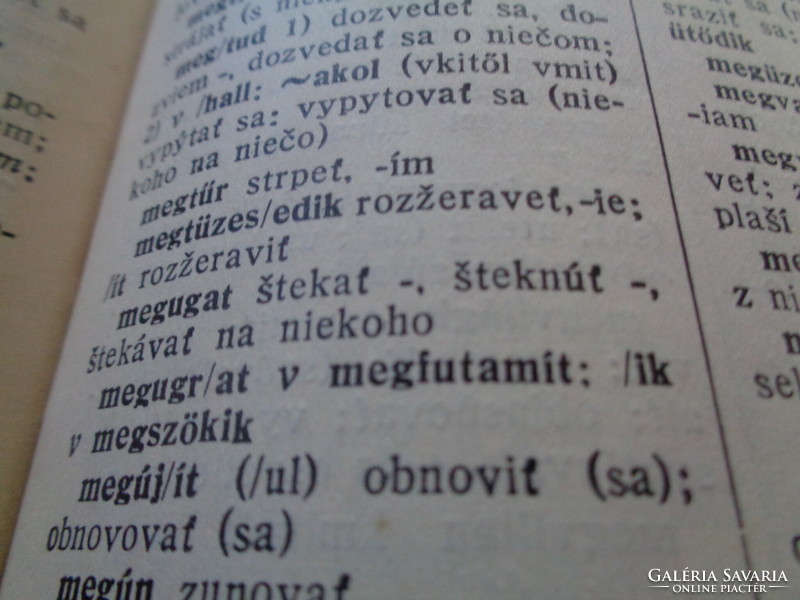 Új szlovák - magyar  szótár  II.  javított kiadás