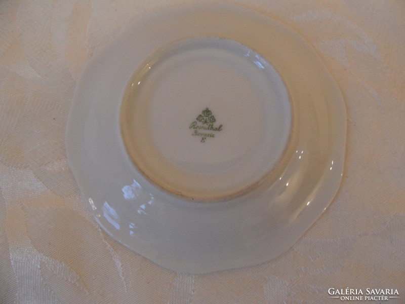 Rosenthal porcelán kávéscsésze tányér, alj