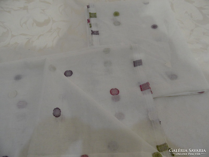 Dotted textile, price per meter for creative purposes (2 pcs.)