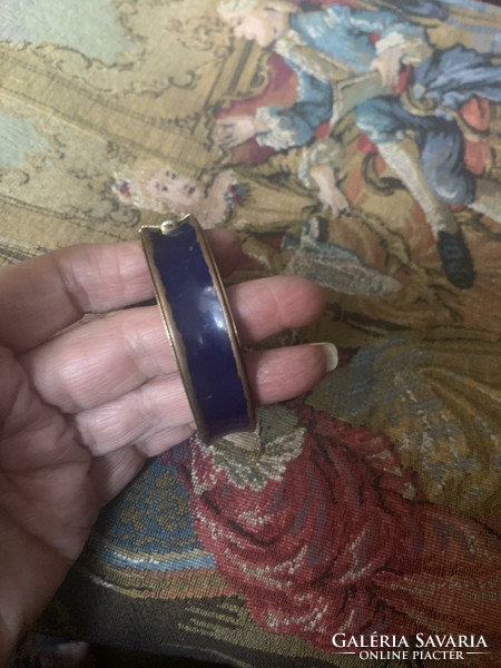 Antique art nouveau enamel bracelet