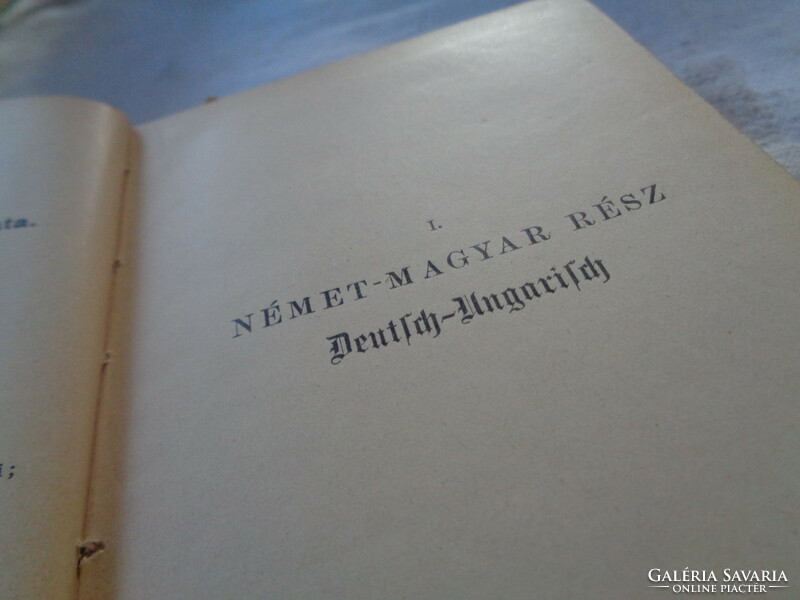 Kelemen Béla  : Német  / gót / _ Magyar , Magyar -Német  szótár ,     Atheneum  Kiadó