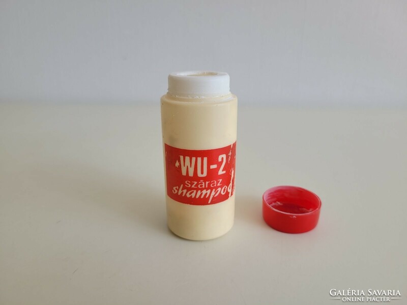 Régi CAOLA flakon WU-2 száraz shampoo samponos doboz