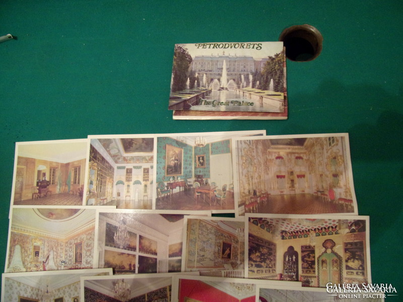 Petersburg on 15 postcards