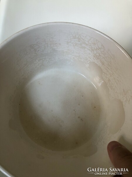 Rare granite mixing bowl