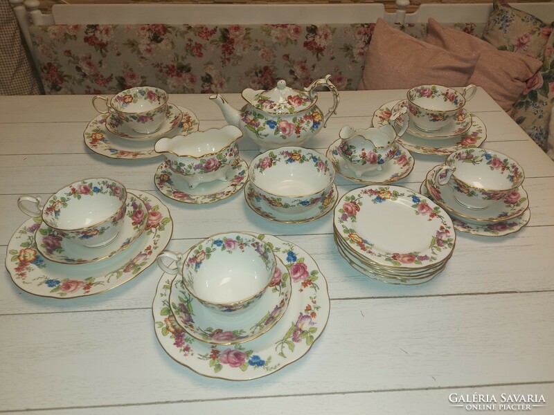 English hammersley&co porcelain breakfast set