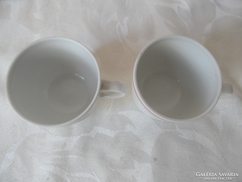 Hollóházi HONVÉD porcelán kávés csésze ( 2 db. )